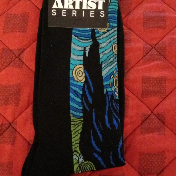 Artist Series Socks - 4 pairs, 4 different designs: - Picture 6 of 9